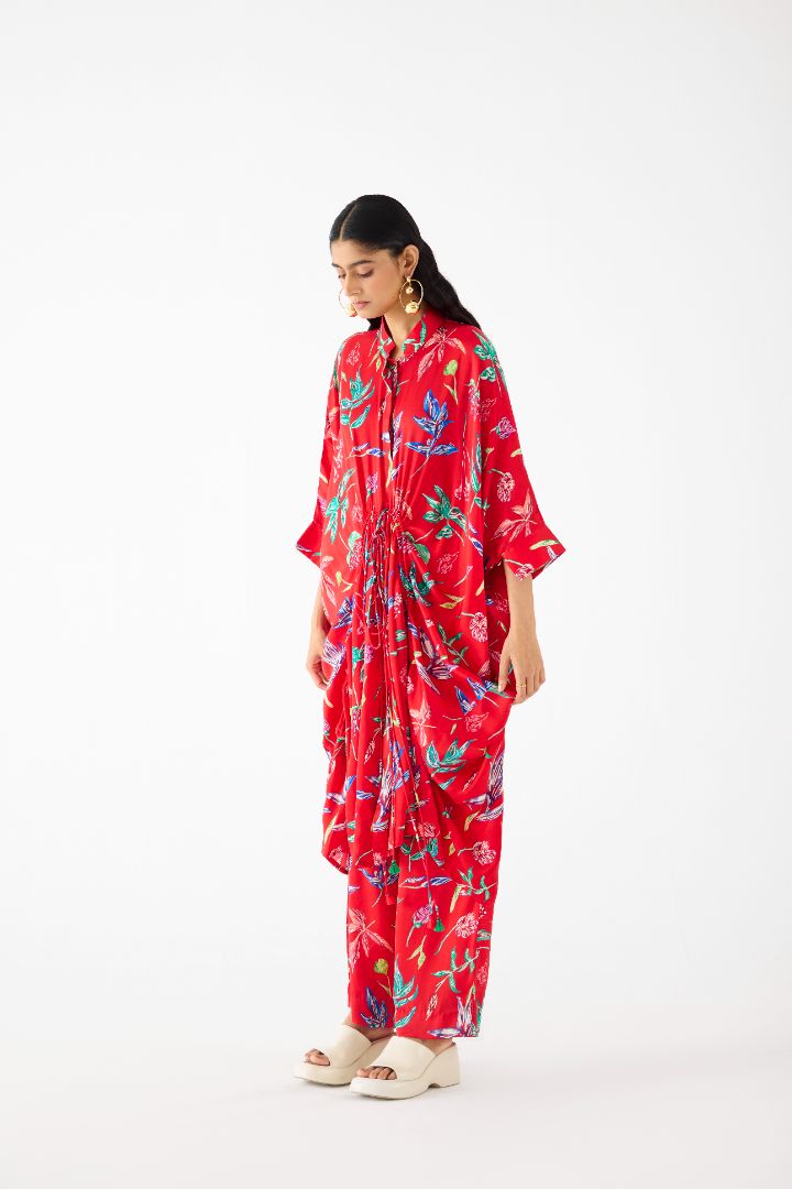 Botanica Drawstring Kimono Set