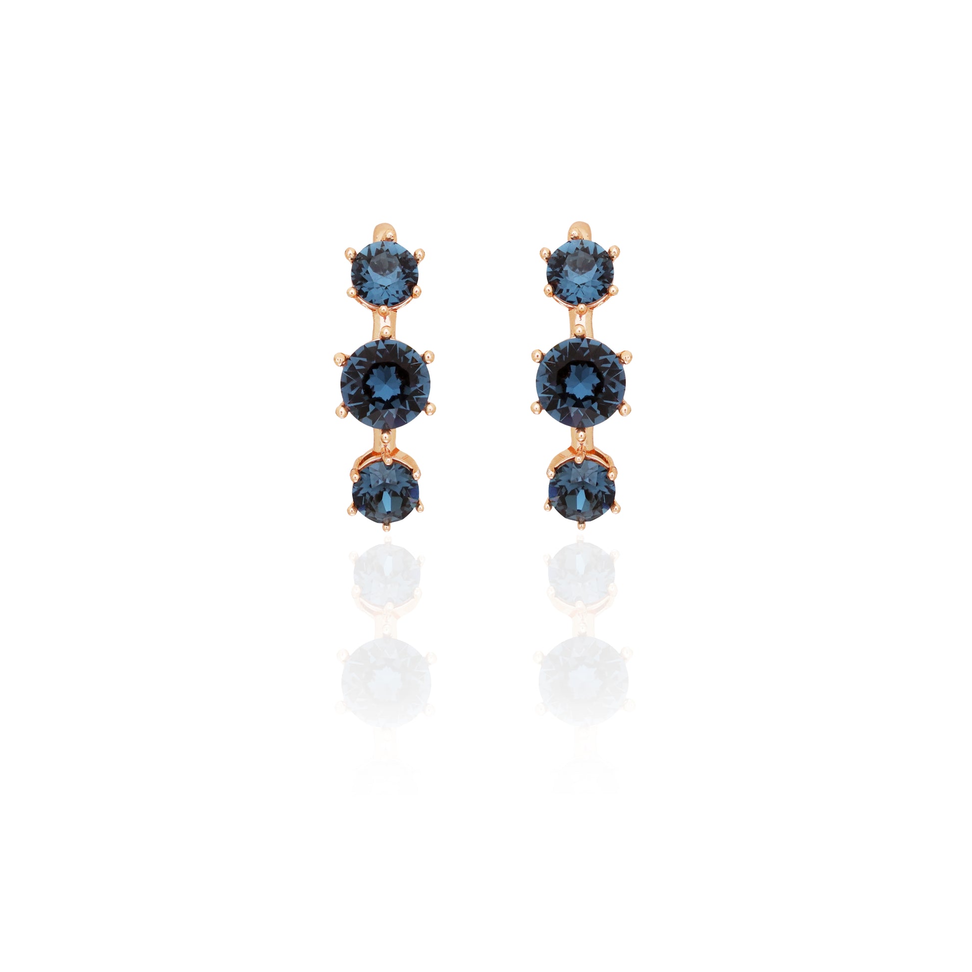 Swarovski Crystals  Cuff-Style Earrings | Opal Ear Cuffs Gold | PAIVE